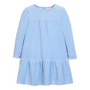 Bisby Lisle Dress, Periwinkle Velour NWT size‎ 12